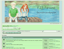 Tablet Screenshot of forums.dracoandginny.com
